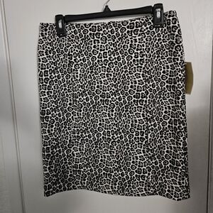 Michael Kors Leopard Skirt